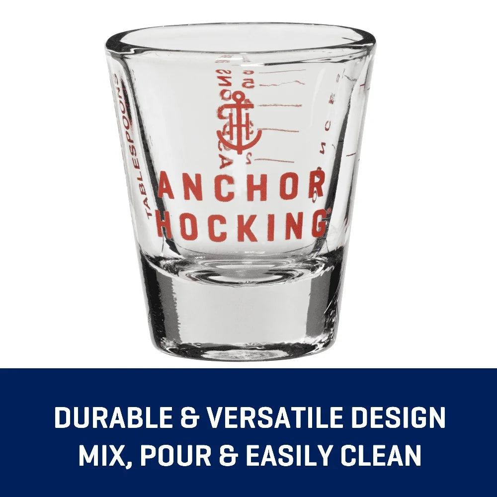 (6 pack  Measuring Shot Glass 1 Ounce