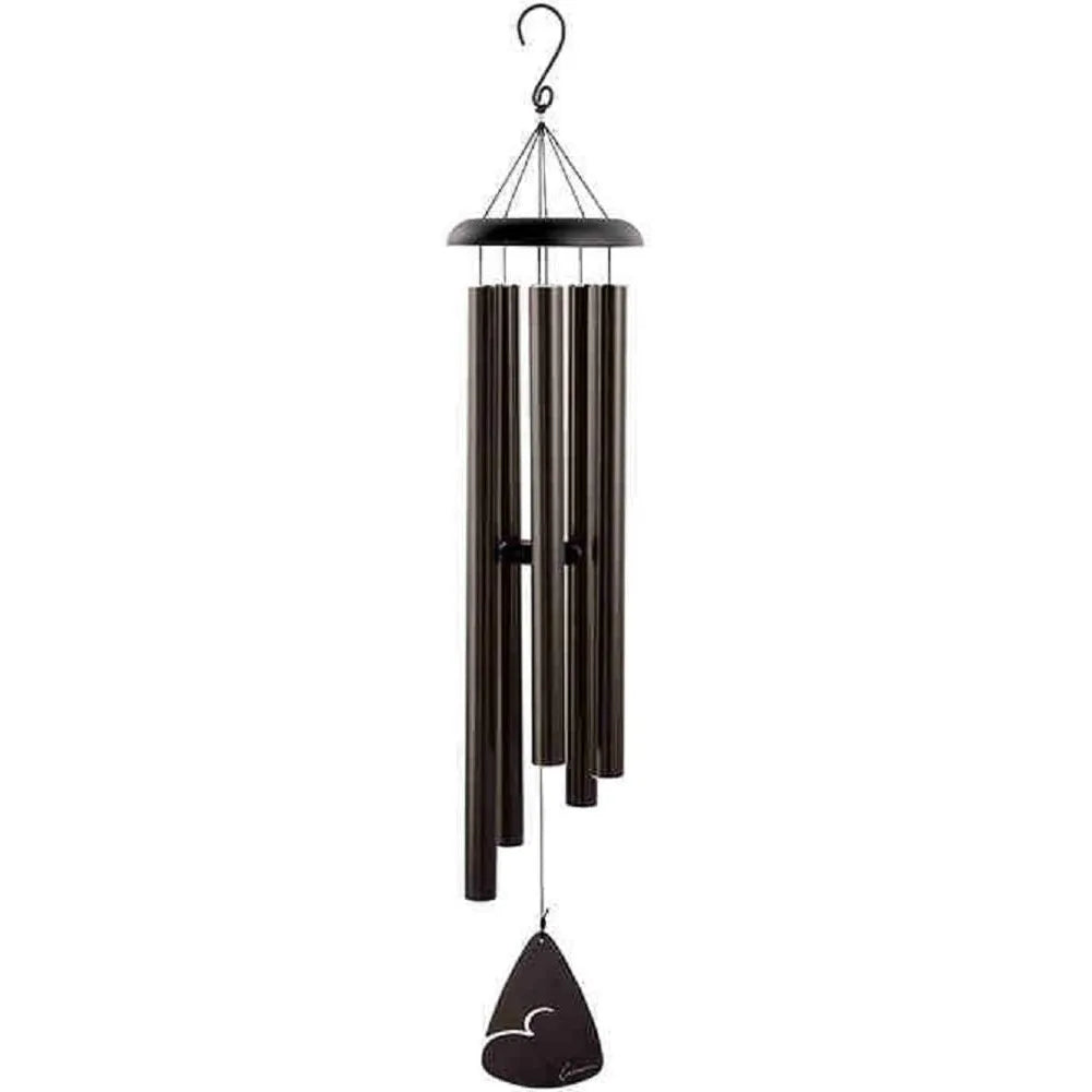 Carson Home Accents Signature Series Wind Chime, 44, Black
