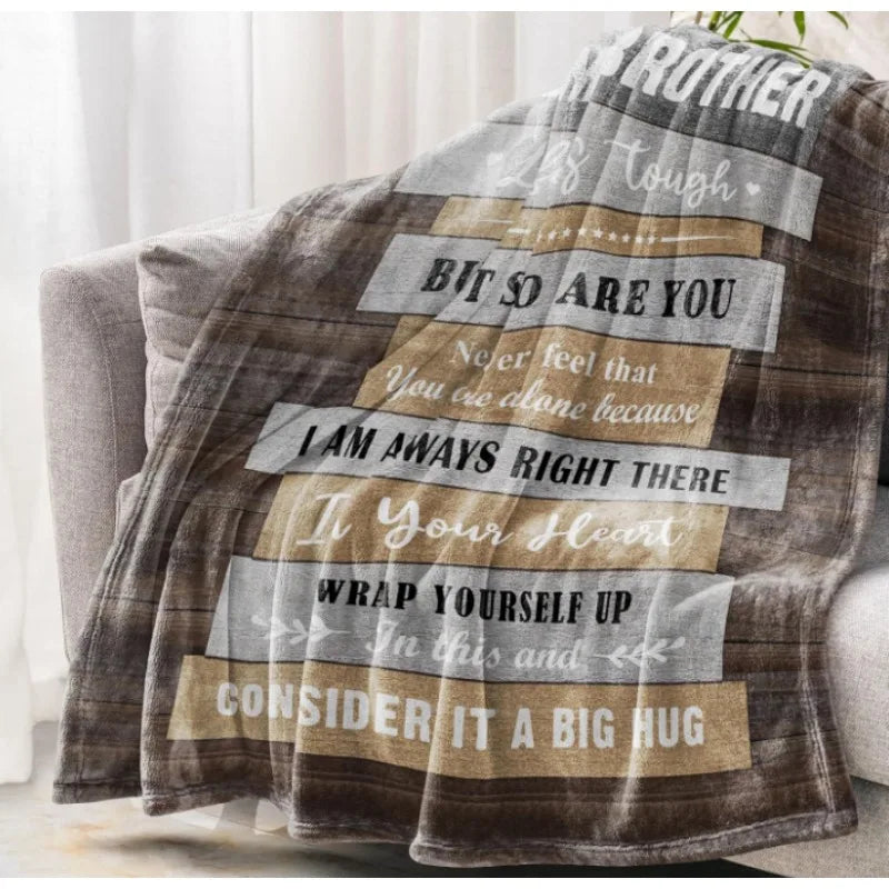 gifts for brother, gifts for brother from sister, birthday gifts for brother, best gifts for brother,gift blanket for my brother