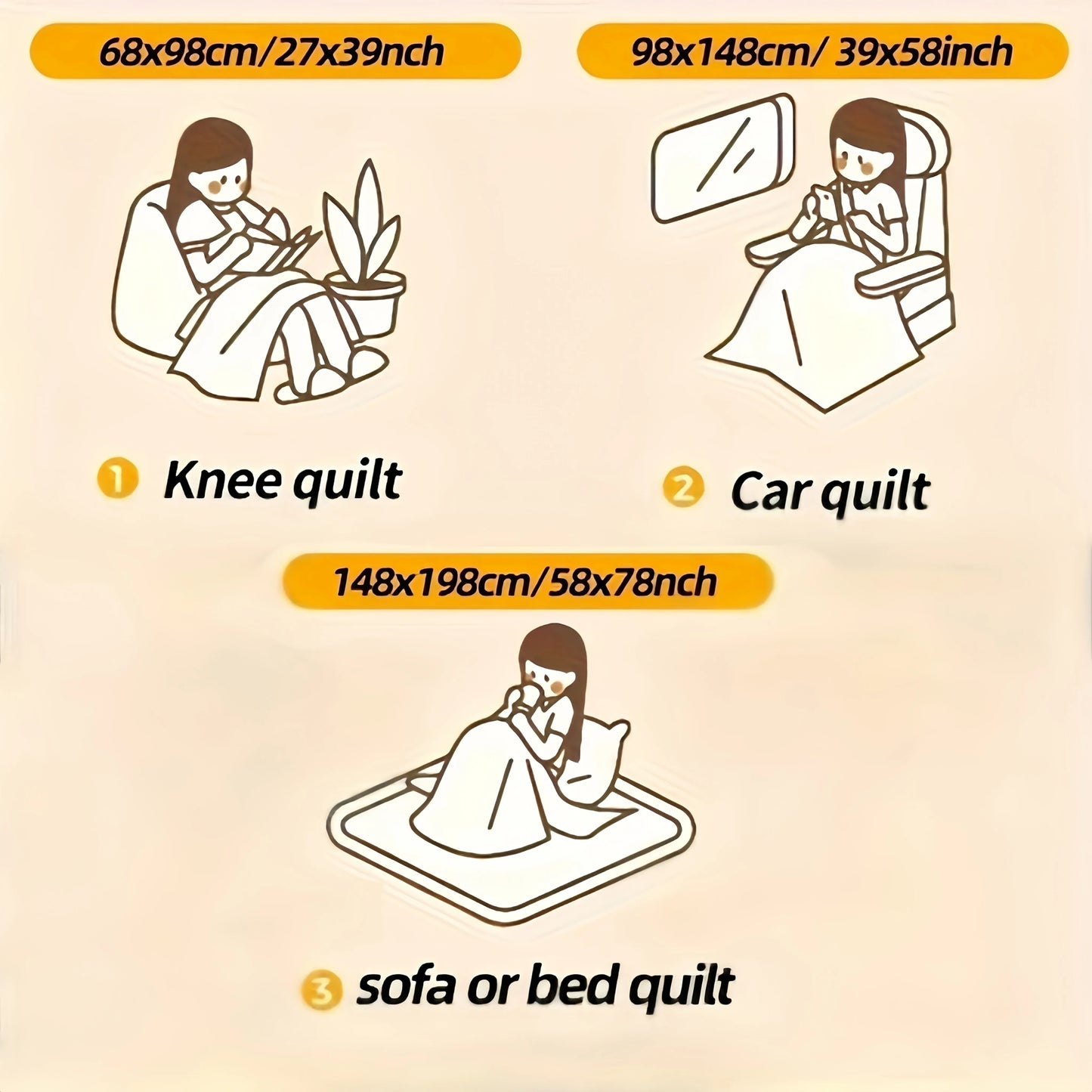 Lamb Fleece Blanket Comfortable Soft Plush Thick Warm Blanket Soft Warm Plush Air Conditioning Blanket Flannel Throw Blanke