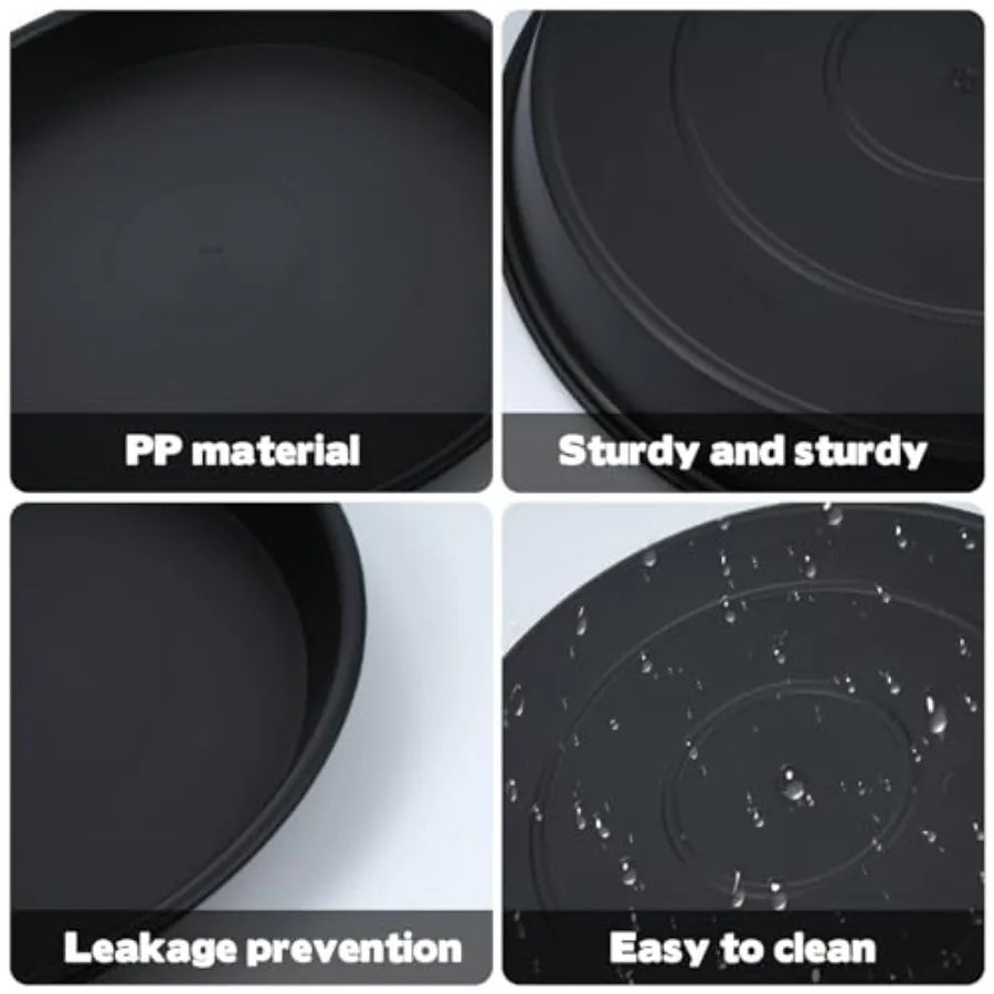 3 Size Round Stepping Stone Molds 8.8'' 10'' 11.2'' Reusable Concrete Mold for Garden Stepping Stones Large Tray for Concrete a