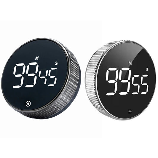 Magnetic LED Digital Electronic Kitchen Timer 3-level Volume Adjustment Cooking Remind Alarm Clock for Home Classroom Gym Office