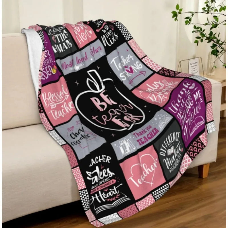Birthday gifts for teachers to express gratitude Best gifts for teachers from students Teacher appreciation gifts blankets