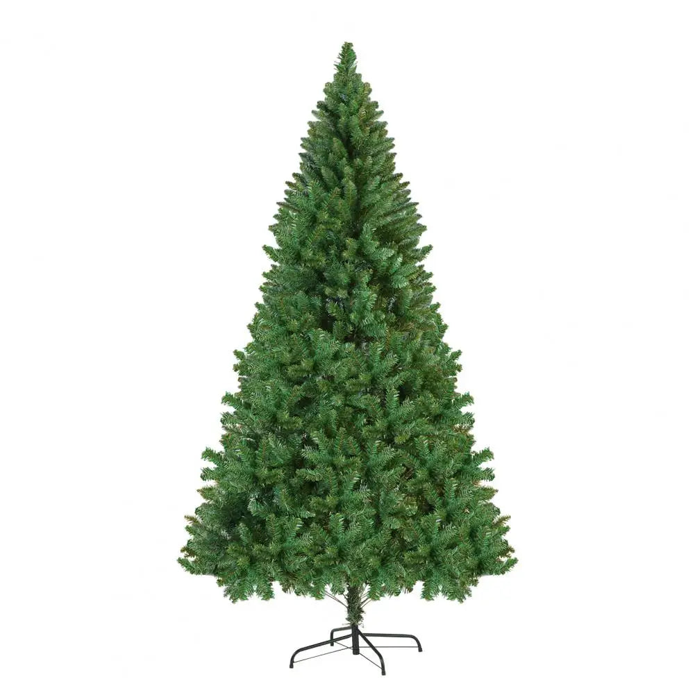 180cm Artificial Christmas Tree, Christmas Holiday Pencil Tree with Thick Branch Tips, Winter Party Decoration with Iron Base, E