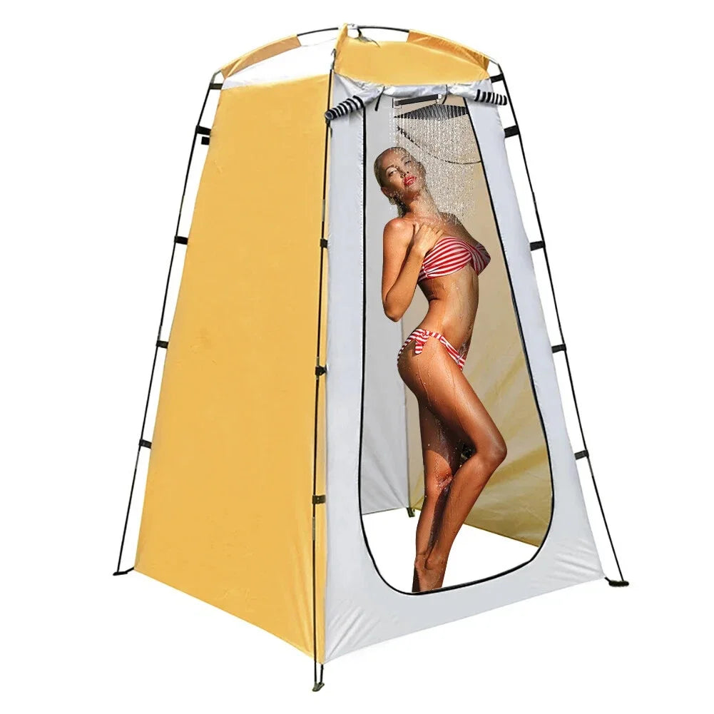 1PC Portable Outdoor Camping Tent Pop-up Simple Bath Cover Shower Toilet Tents Hiking Beach Gear Waterproof Privacy Shelters
