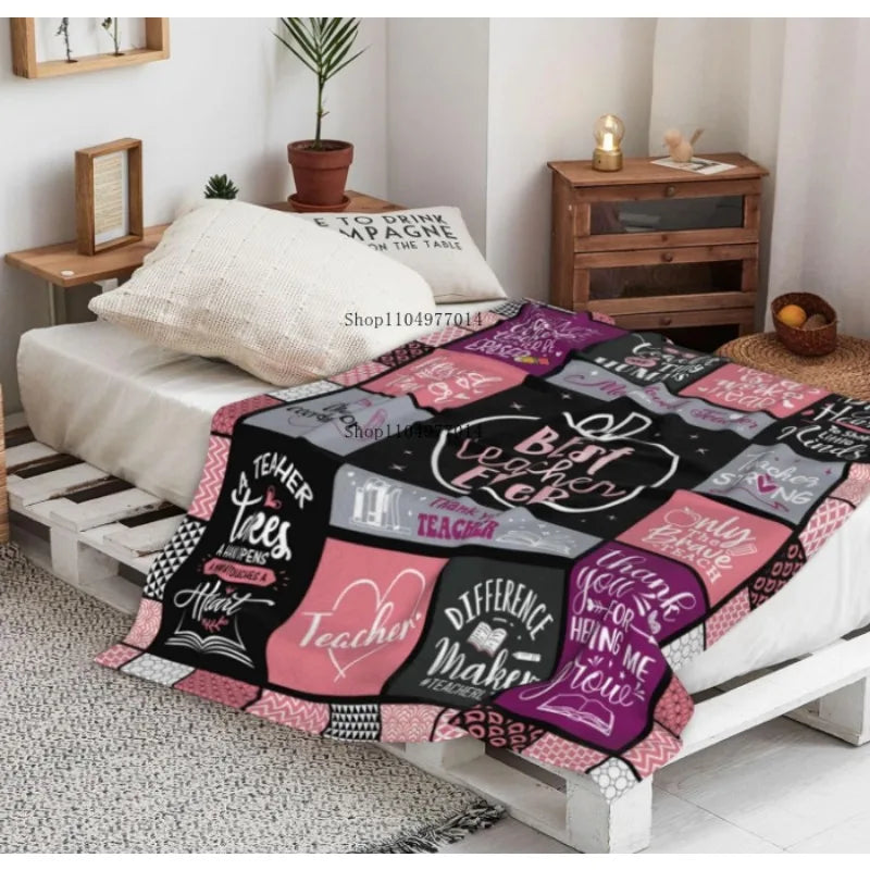 Birthday gifts for teachers to express gratitude Best gifts for teachers from students Teacher appreciation gifts blankets