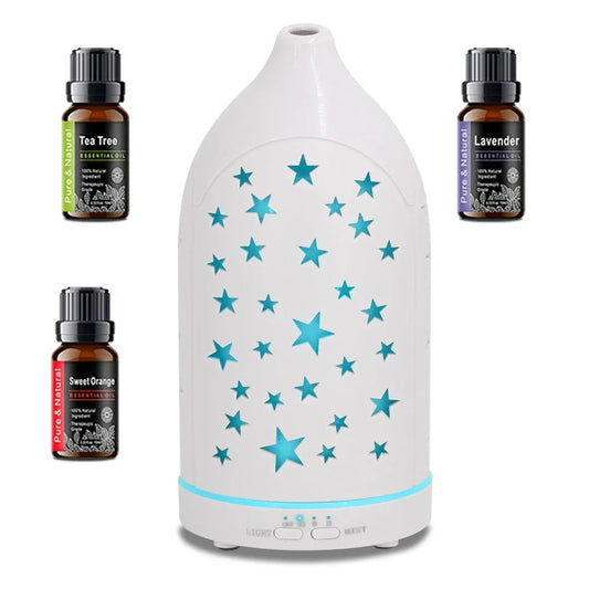 Relaxing Aromatherapy Diffuser with Soothing 7 Color Lights  Perfect for Home & Office