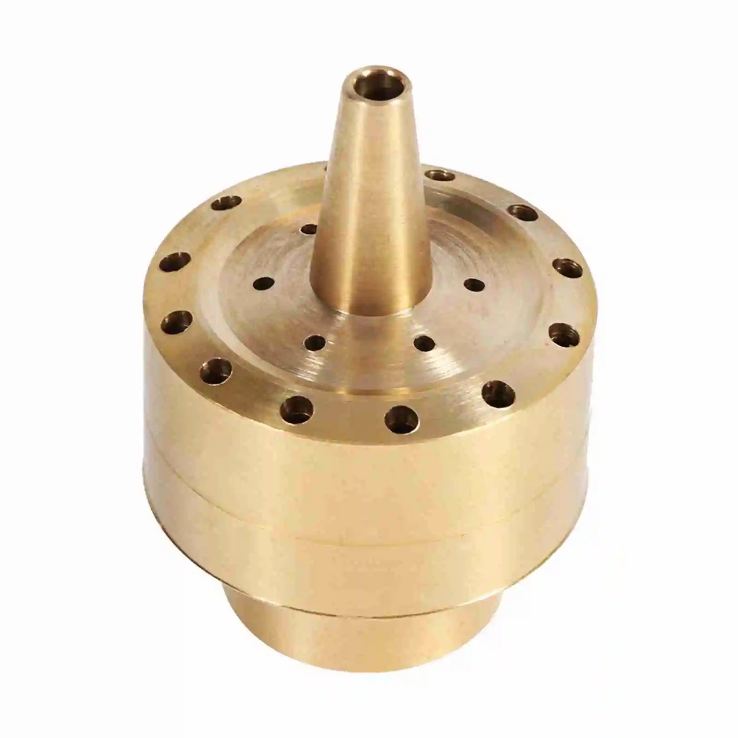 1/4" / 1/2" / 3/4" Brass Column Garden Pond Fountain Water Nozzle Sprinkler Spray Head Gold Pond Spray Nozzle