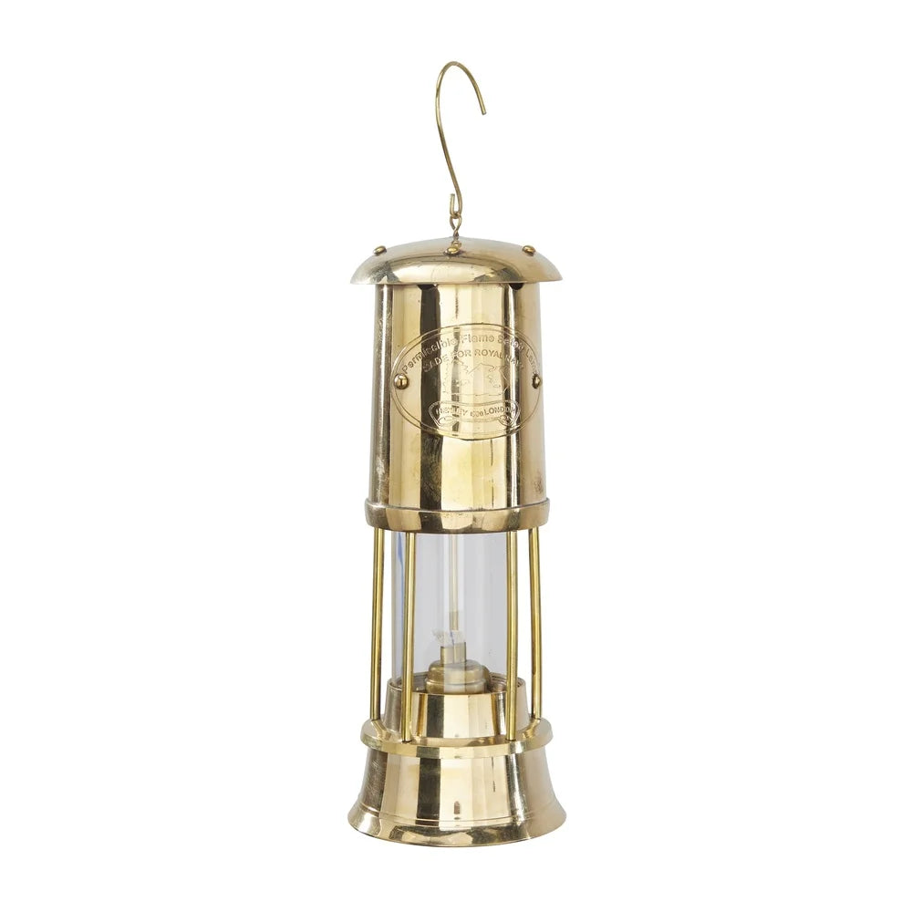 Gold Brass Decorative Candle Lantern Nautical Style Indoor Accent Holder Emotion Lighting Pillar Candle Holder Home Decor Piece