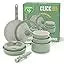 10 Piece Nonstick Pots & Pans Set, Detachable Handle & Stackable Cookware Set, Non Toxic PFAS-Free Skillets, Induction Kitc