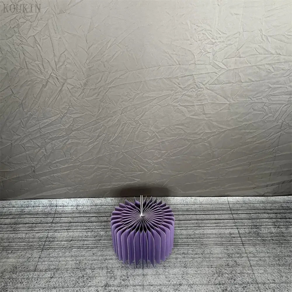 Wedding Props Ornament Cylinder Dessert Table Folding Honeycomb Origami Window Origami Display Stand Birthday Party Decoration