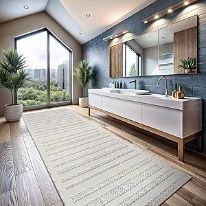 Modern Rug Luxury Swirl Curved Large Micro Loop Area Rugs Soft High-Low Pile Stain Resistant Easy to Clean Non-Shedding D