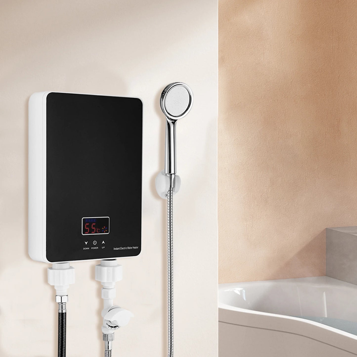 6000w Tankless Electric Water Heater Mini Under Sink Hot Water Heater Under Sink Instant Water Heater 220v Tankless Water Heater