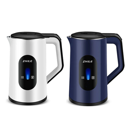 2.2L Stainless Steel Electric Digital Display Large Tea Kettle Auto-Shutoff Hot Water Boiler 1500W Fast Boil Home Kitchen Tool