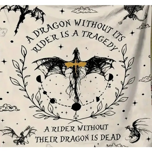 Dragon Knight Soft Blanket - Comfortable, Warm, Suitable for Sofa, Bed, Office and Travel - Perfect Gift for Friends