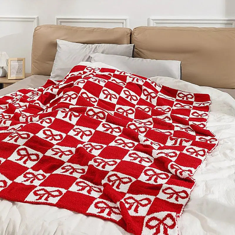 Gingerbread Throw Blanket Warm Soft Christmas Blanket Gingerbread Christmas Throws Cozy Christmas Gingerbread Decorations