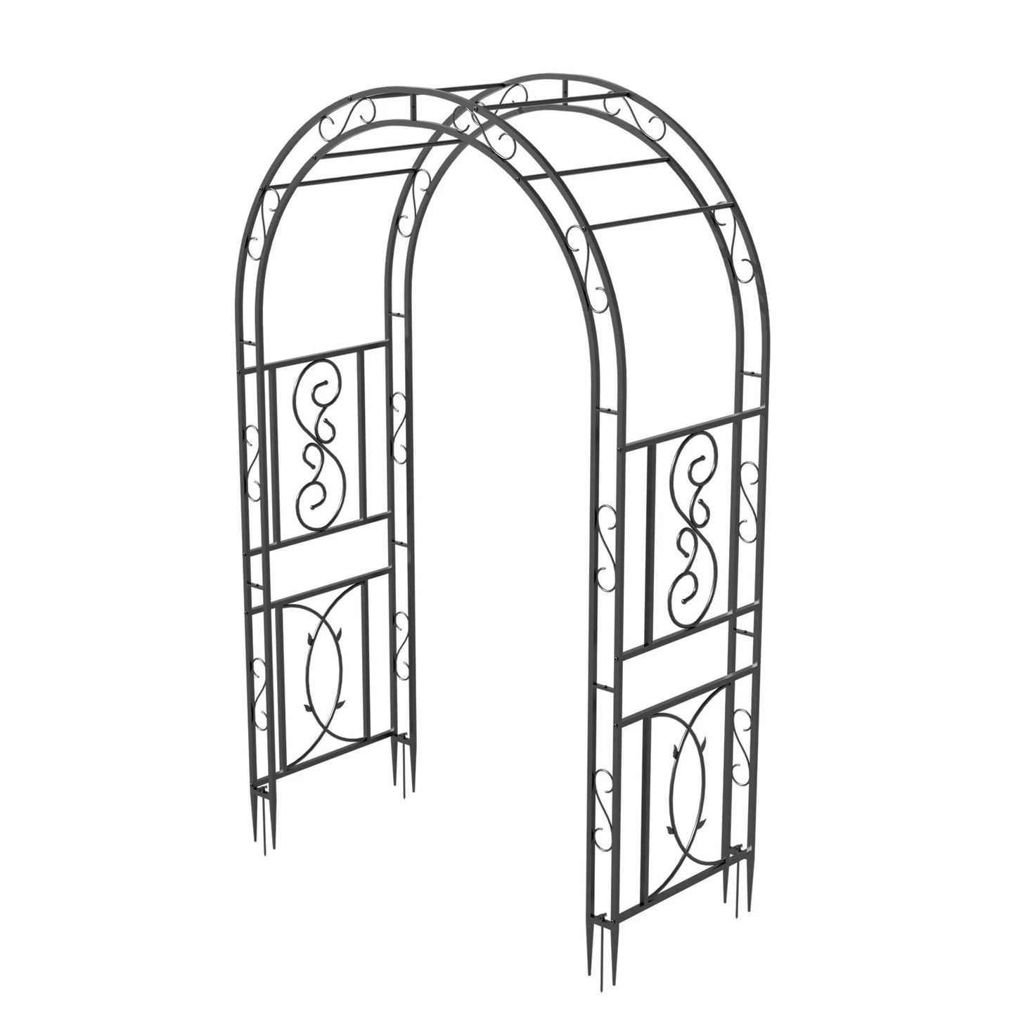 Metal Garden Plant Trellis for Clambing Plants Wedding Arch Frame