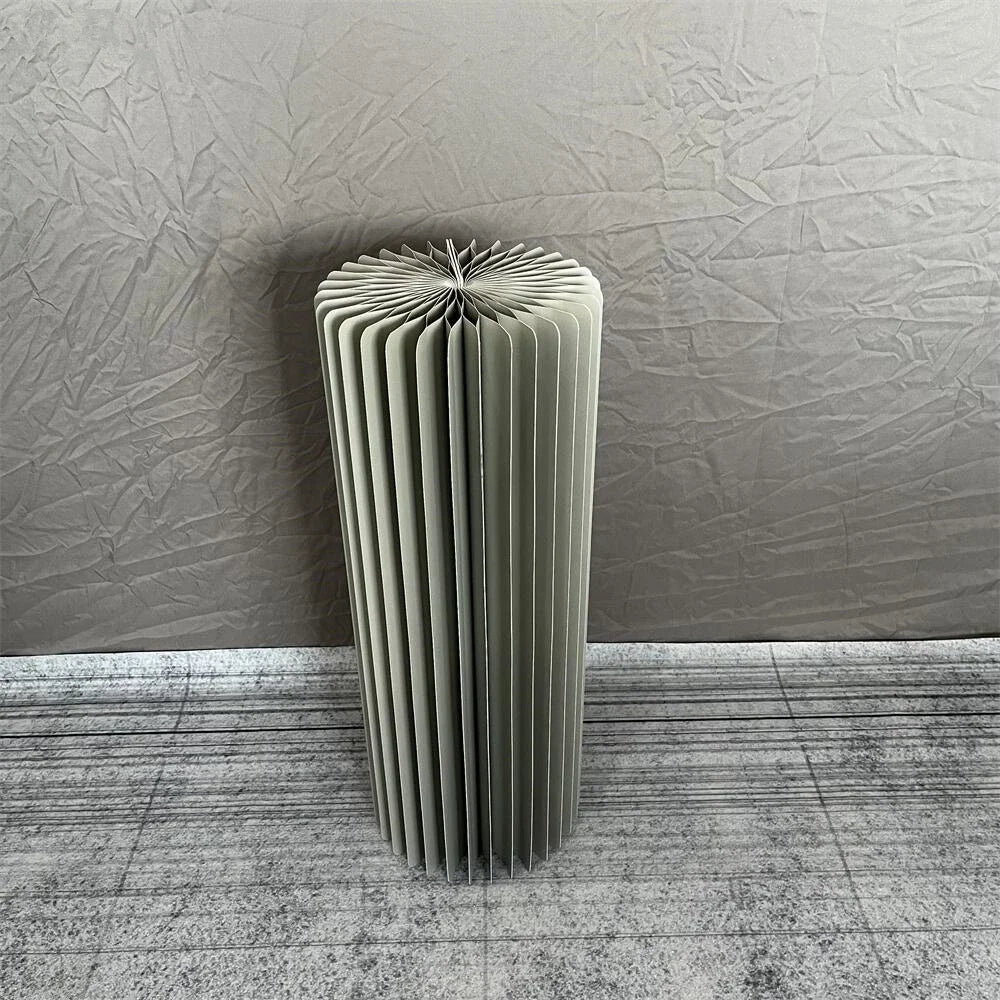 Folding Paper Roman Column Ornaments Party Wedding DIY Decoration  Dessert Cake Table Stand Columns  Decoration Display Stand