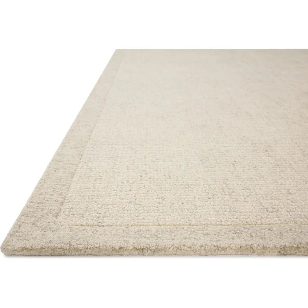 Magnolia Home by Joanna Gaines Henley Collection HNY-01 Ivory/Smoke 2'-3" x 3'-9" Accent Rug