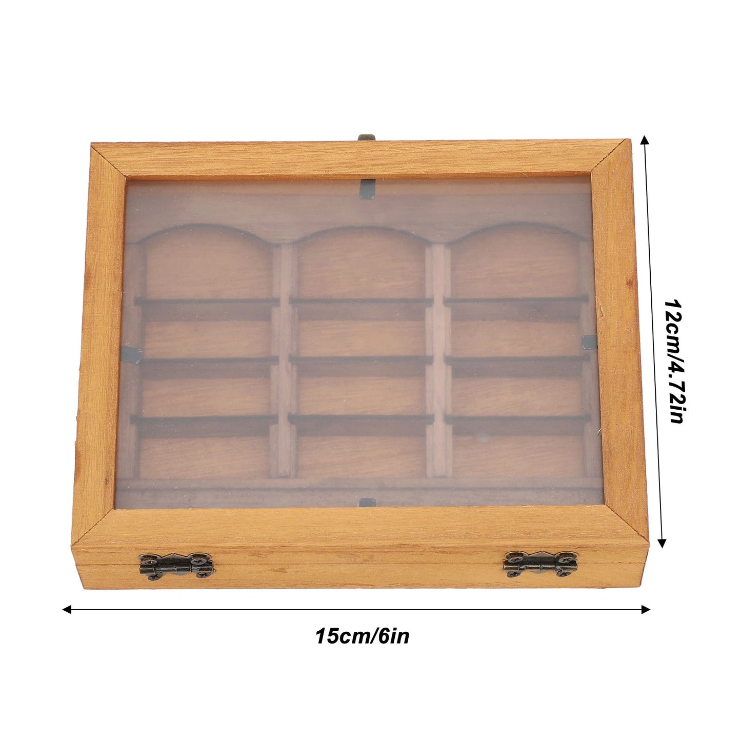 Miniature Book Boxes Display Case Stylish Miniature Bookshelf Decoration 196 Folded Books Artistic Exquisite for Coffee Shop