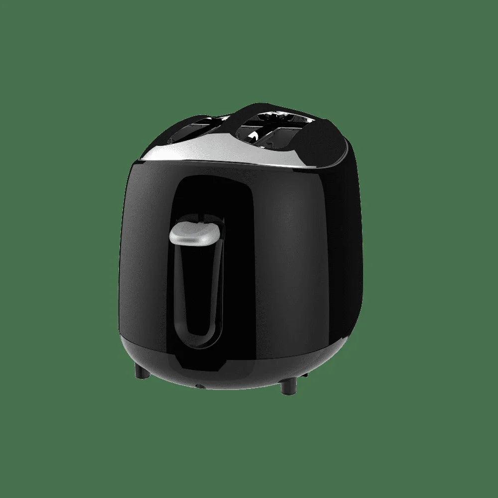 Cool Touch 2-Slice Retro Toaster Extra Wide Slot with 7 Browning Settings Reheat Defrost Cancel Auto-Centering Guides Crumb Tray