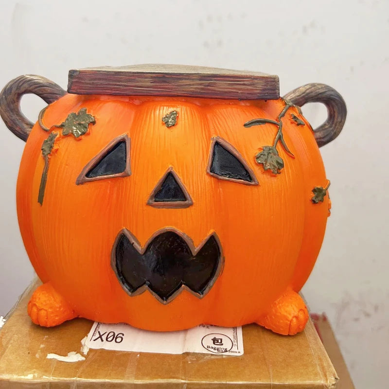 Halloween Pumpkin Tissue Case Holder Napkin, Toilet Paper Holder Home Storage Tissue Boxes