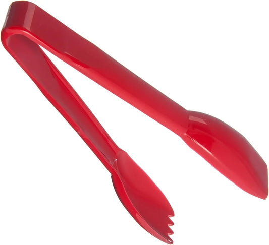 Carly Salad Tong, 6" Salad Tong, Red, 1 Pack ，tongs