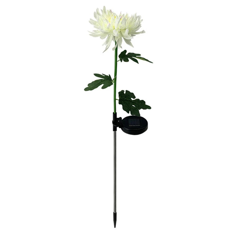 Chrysanthemum Lawn Ground Light Flower Lamp Fence Light Courtyard Garden Decor