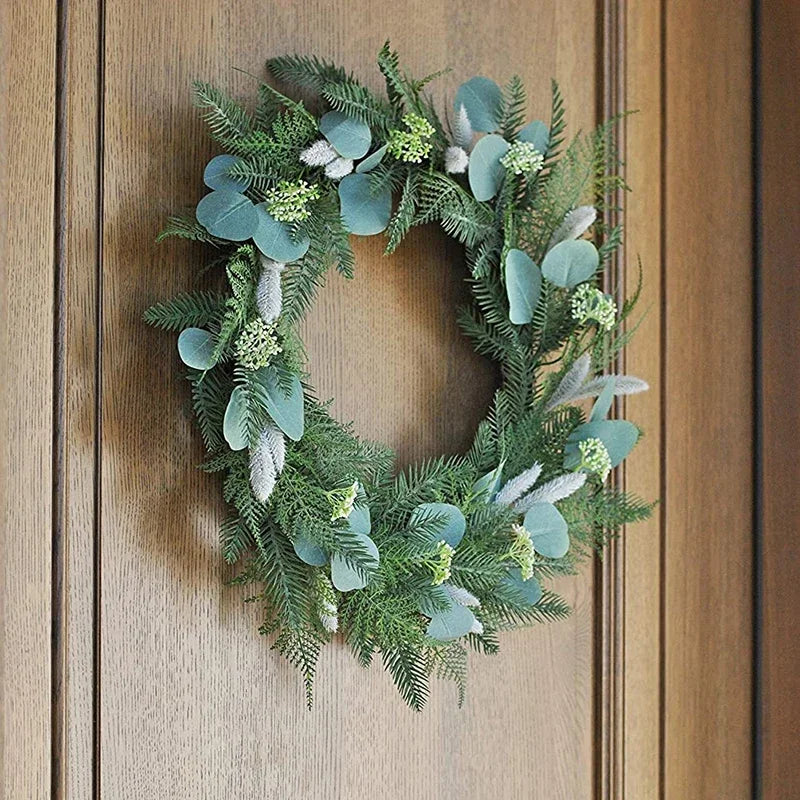10pcs Mini Artificial Pine Needle DIY Artificial Flower Celebration Weeding Decoration Gift Candy New Year Christmas Decoration