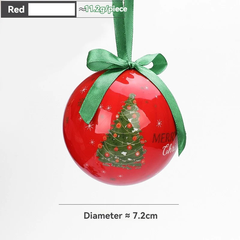 2024 Top Sale Manufacturers Wholesale  Christmas Foam Ball Christmas Ornaments Christmas Tree Pendant