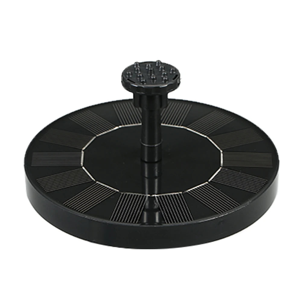 Outdoor Bird Bath Solar Powered Fountain Floating Water Pump Kits with 6 Spray Heads Pool Pond Aquarium Adornment