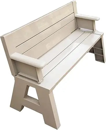 Gen 1 2-in-1 Outdoor Convertible Bench to Picnic Table | Space-Saving, Weather-Resistant Patio Furniture for Yard, Deck, Garden