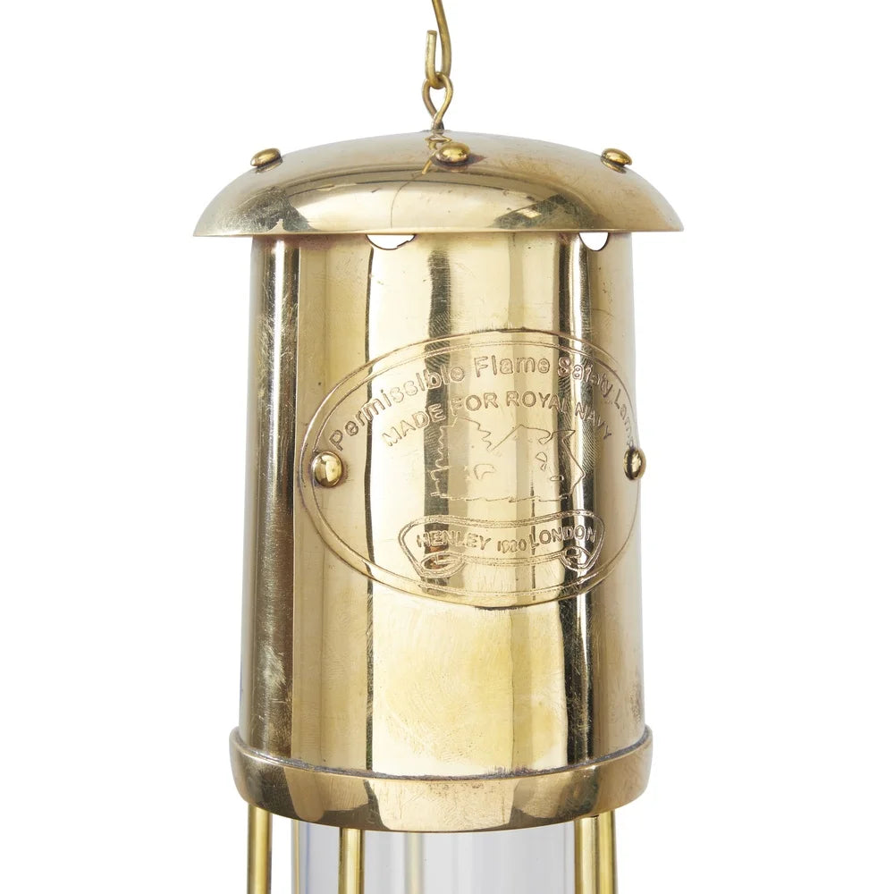 Gold Brass Decorative Candle Lantern Nautical Style Indoor Accent Holder Emotion Lighting Pillar Candle Holder Home Decor Piece
