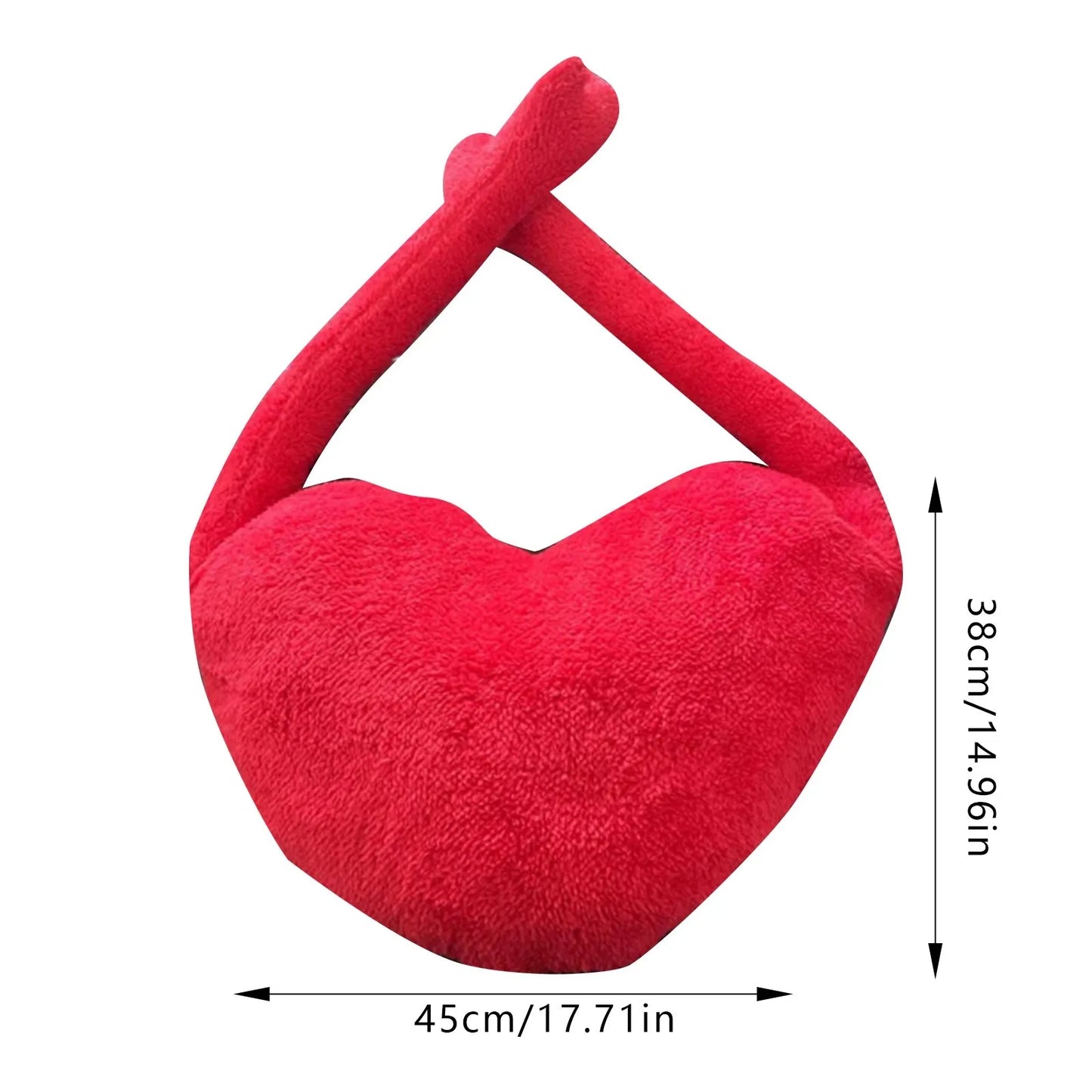 Creative Love Sofa Pillow Best Friend's Valentine's Day High End Practical Gift for Boyfriend And Girlfriend 100 Silk Pillowcase