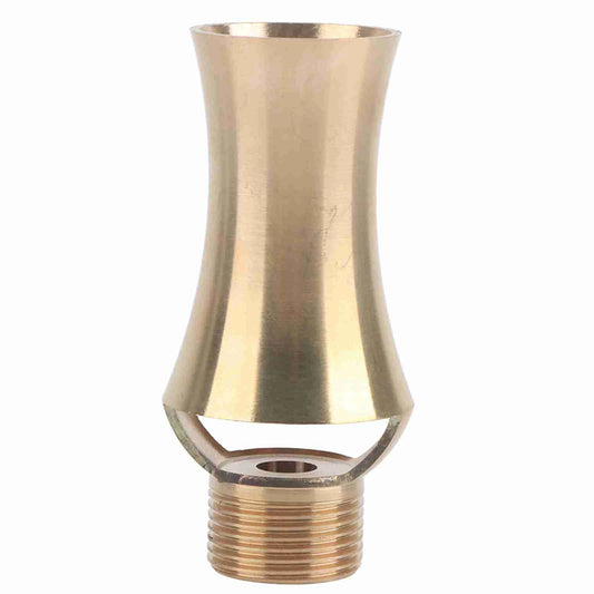 Brass Ice Tower Cascade Cedar Water Fountain Nozzle Spray Pond Sprinkler Head 1/2'' Inside 3/4'' Outside Threaded for Garden
