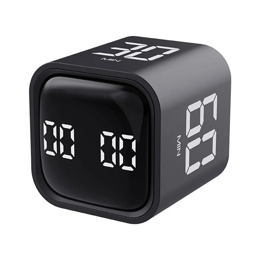 Productivity Cube Timer 5/10/30/60 Minutes and  Countdown Mini Digital Timer Electronic Timer for Tasks Work Study Kitchen