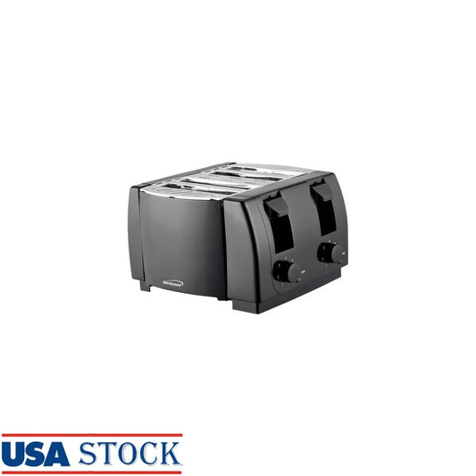 4-Slice Cool Touch Toaster with 7  Settings Auto-Centering Guides Crumb Trays Cancel Buttons Instruction Manual