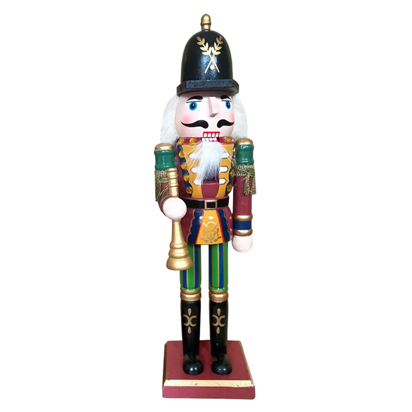 Wholesale High Quality Antique Xmas Decor Classic 30cm 12'' Cheap Christmas Wooden Nutcracker Soldier for Sale