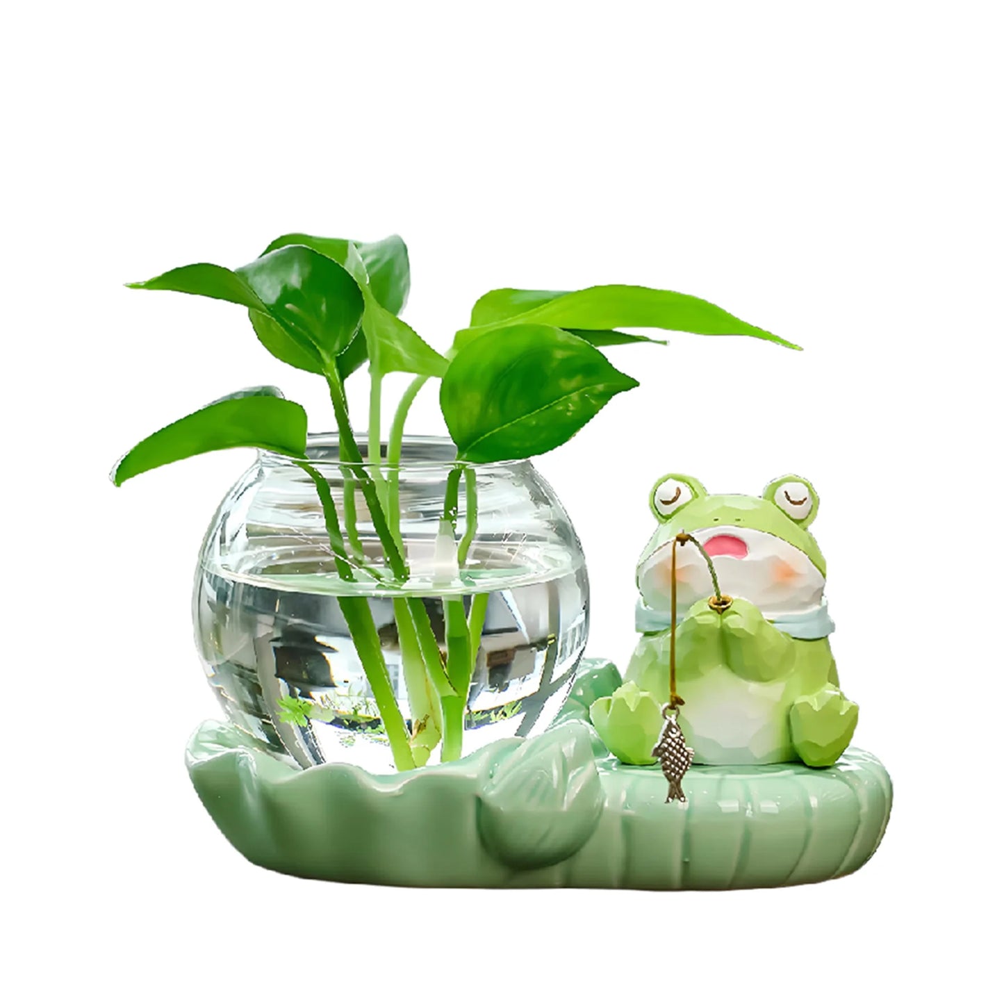Modern Glass Vase Elegant Table Centerpiece for Dining Room Decor Stylish Home Accent Piece for Living Room Décor