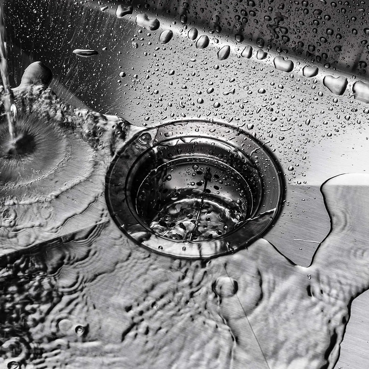 33Inch Top mount Kitchen Sink Drop-in, Farmhouse Kitchen Sink with Sink Protector 18 Gauge, Workstation Sink,