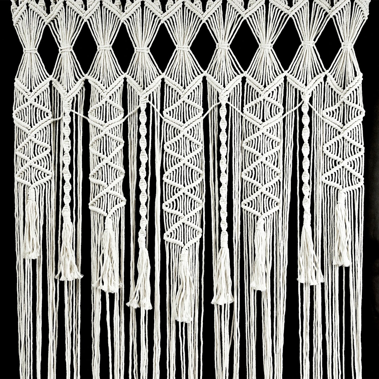 Wall Hanging Wall Tapestry Large Bohemian Wall Hanging Door Window Curtains Handwoven Boho Wall Decoration for Bedroom