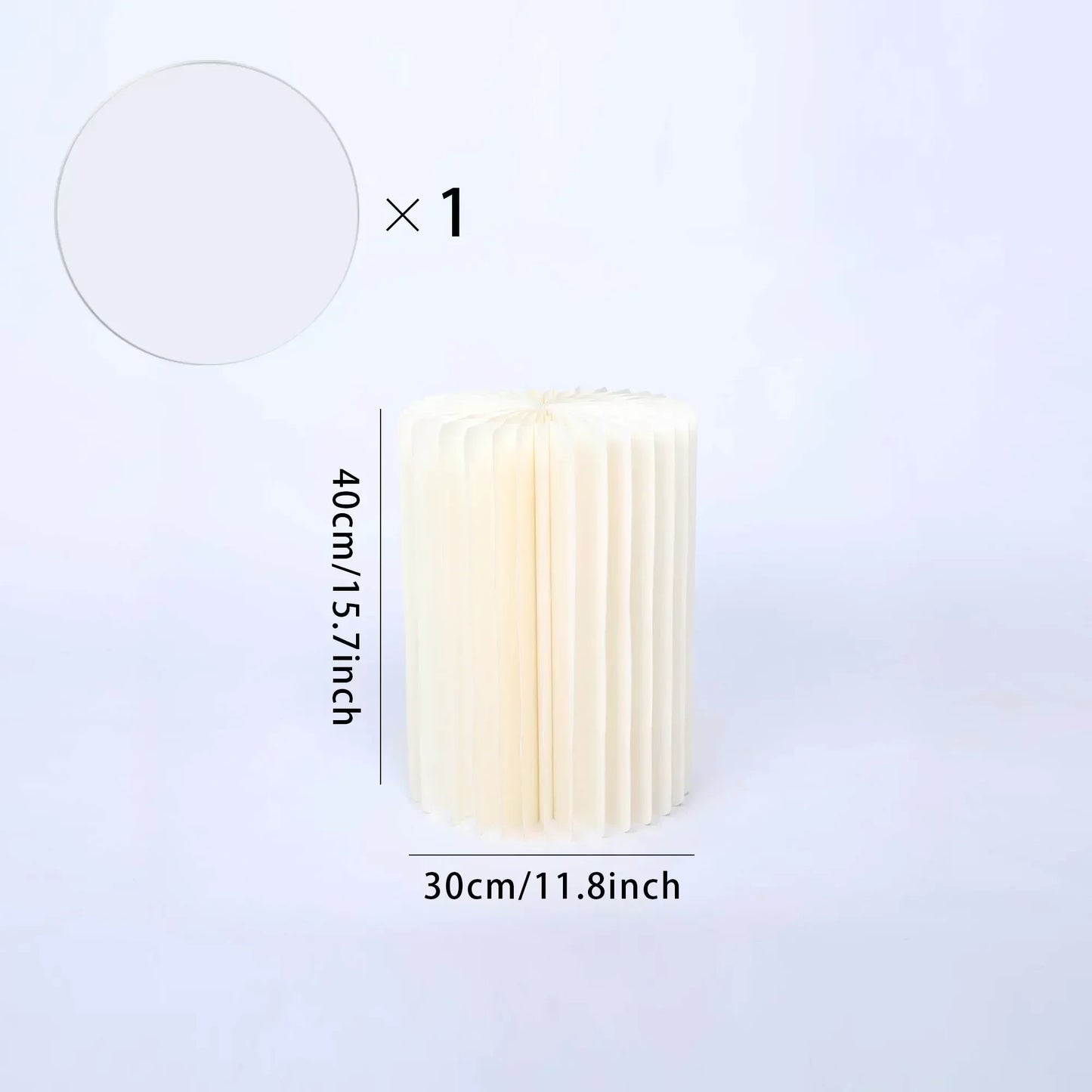 Foldable Paper Columns Display PedestalStand Cylinder Pedestal Stand Cardboard Flower Stand Dessert Table Wedding Birthday Party
