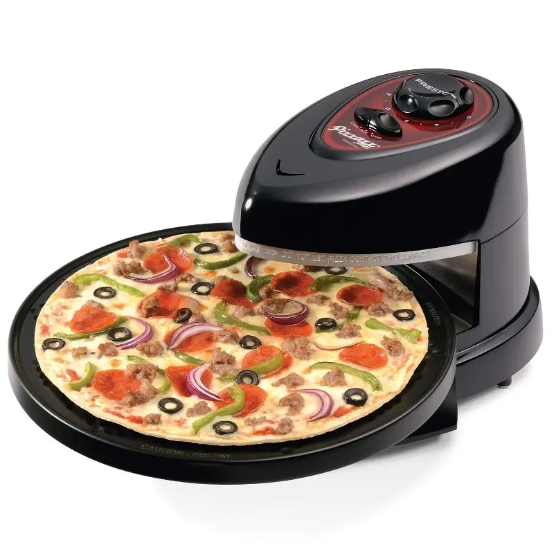 Best seller Presto® Pizzazz® Plus Rotating Pizza Oven 03430, Black
