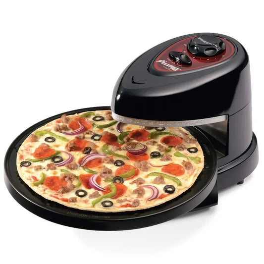 Best seller Presto® Pizzazz® Plus Rotating Pizza Oven 03430, Black